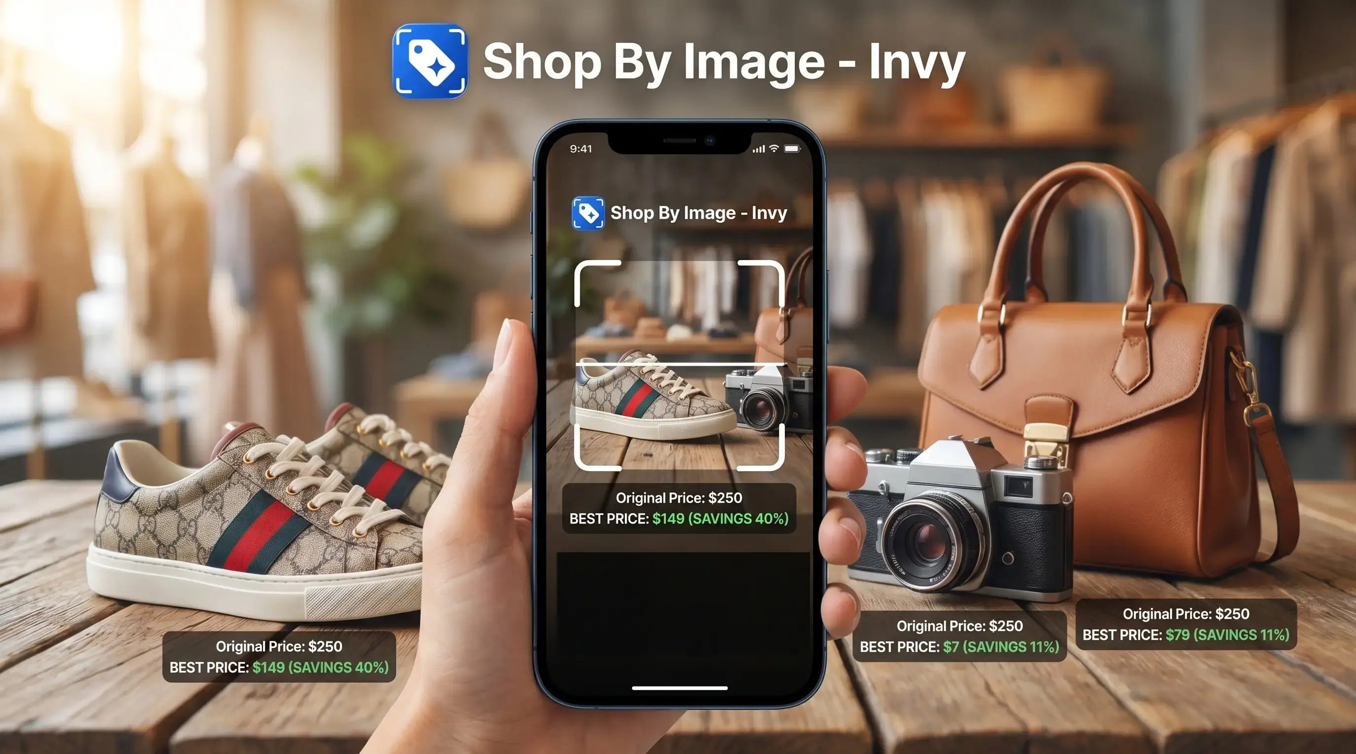 Invy interface screenshot
